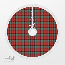 Kerr Ancient Tartan Christmas Tree Skirt Scottish Plaid Tartan Plaid - ScotsTee - scotstee.com