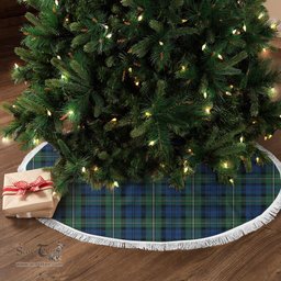 Forbes Ancient Tartan Christmas Tree Skirt Scottish Plaid Tartan Plaid - ScotsTee - scotstee.com