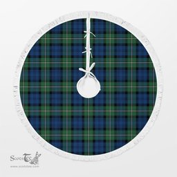 Forbes Ancient Tartan Christmas Tree Skirt Scottish Plaid Tartan Plaid - ScotsTee - scotstee.com