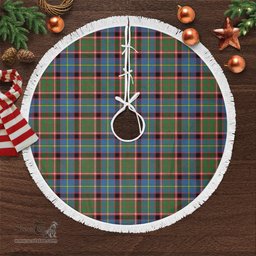 Glass Tartan Christmas Tree Skirt Scottish Plaid Tartan Plaid - ScotsTee - scotstee.com