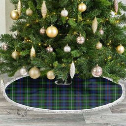 Kirkpatrick Tartan Christmas Tree Skirt Scottish Plaid Tartan Plaid - ScotsTee - scotstee.com