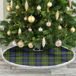 Fergusson Modern Tartan Christmas Tree Skirt Scottish Plaid Tartan Plaid - ScotsTee - scotstee.com
