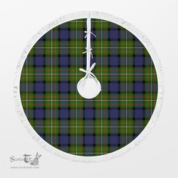 Fergusson Modern Tartan Christmas Tree Skirt Scottish Plaid Tartan Plaid - ScotsTee - scotstee.com