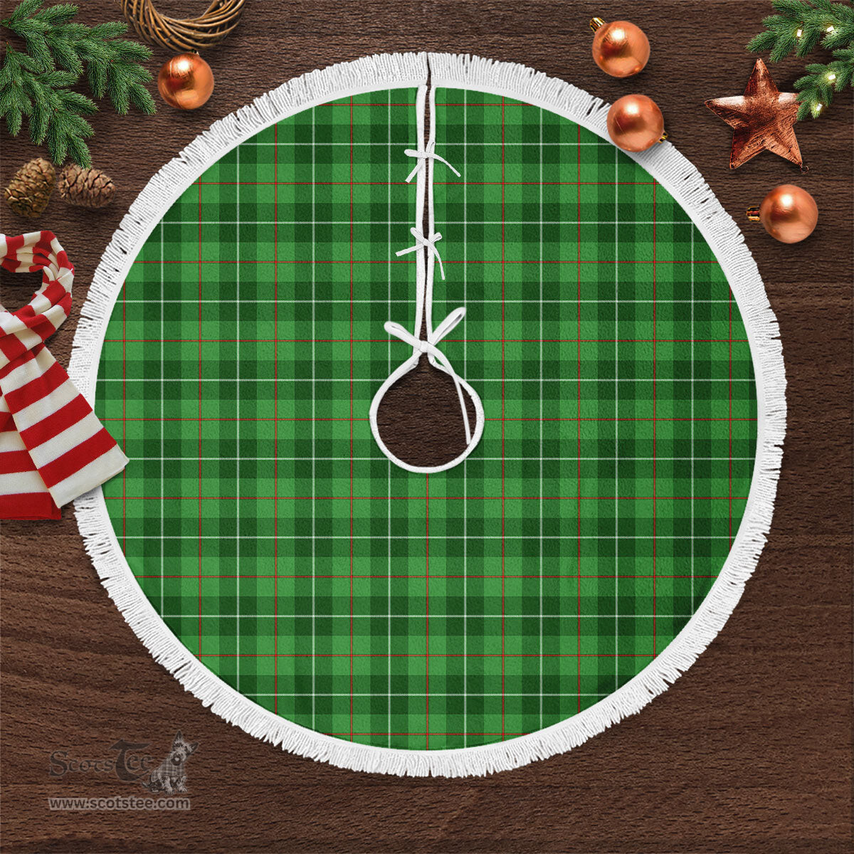 Galloway District Tartan Christmas Tree Skirt Scottish Plaid Tartan Plaid - ScotsTee - scotstee.com
