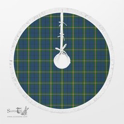 Clelland Tartan Christmas Tree Skirt Scottish Plaid Tartan Plaid - ScotsTee - scotstee.com