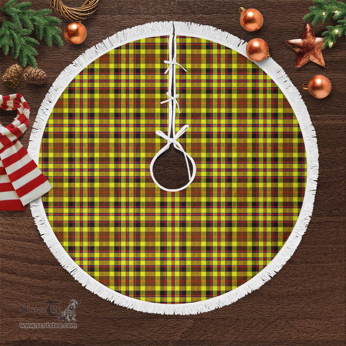 Jardine Tartan Christmas Tree Skirt Scottish Plaid Tartan Plaid - ScotsTee - scotstee.com