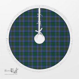 Cockburn Ancient Tartan Christmas Tree Skirt Scottish Plaid Tartan Plaid - ScotsTee - scotstee.com