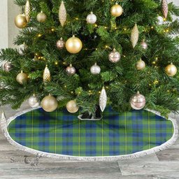 Johnson Ancient Tartan Christmas Tree Skirt Scottish Plaid Tartan Plaid - ScotsTee - scotstee.com
