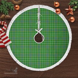 Currie or Curry Tartan Christmas Tree Skirt Scottish Plaid Tartan Plaid - ScotsTee - scotstee.com