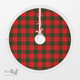 Erskine Modern Tartan Christmas Tree Skirt Scottish Plaid Tartan Plaid - ScotsTee - scotstee.com