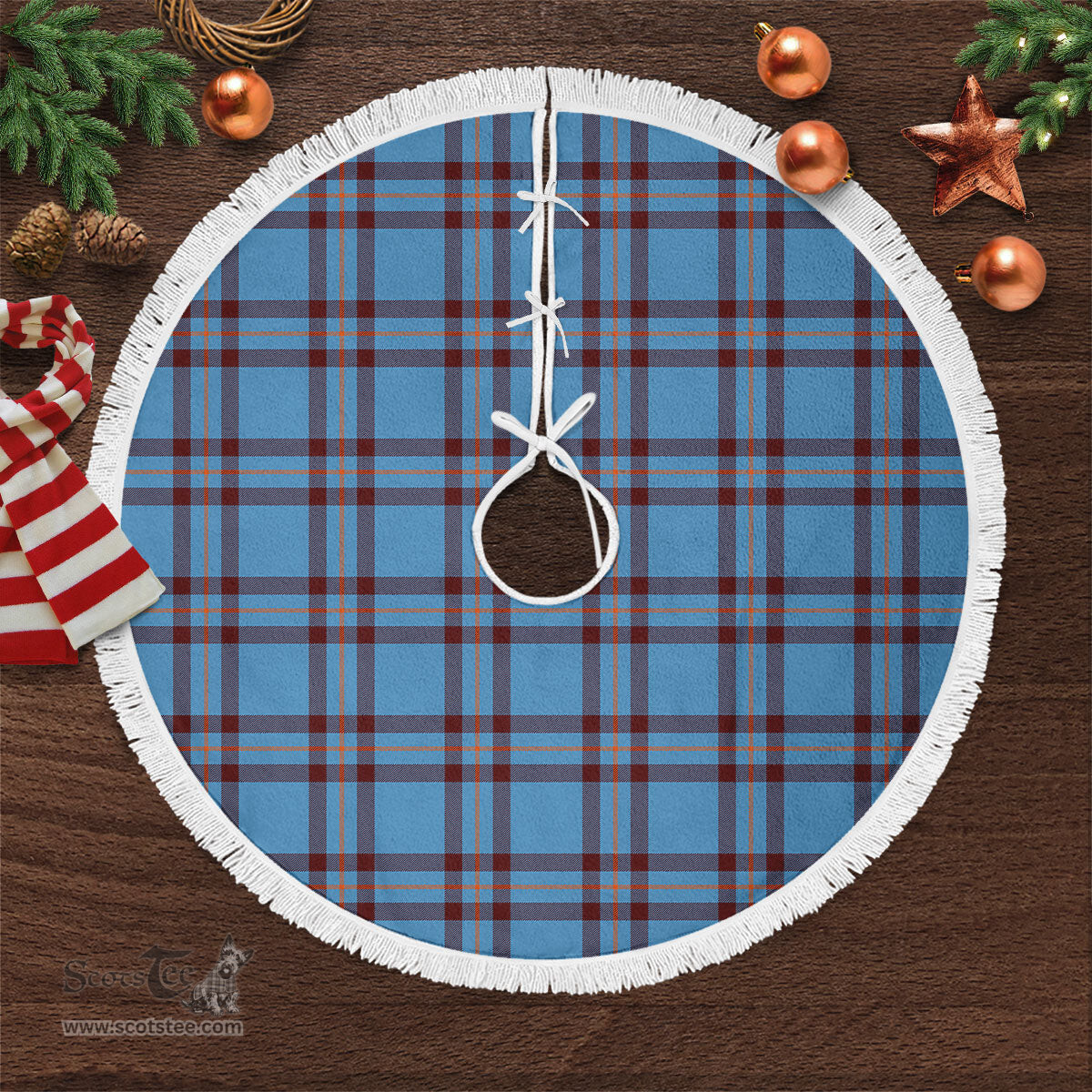 Elliott Ancient Tartan Christmas Tree Skirt Scottish Plaid Tartan Plaid - ScotsTee - scotstee.com