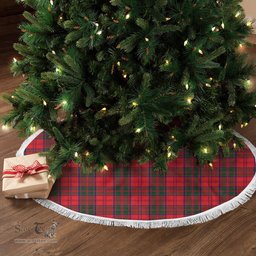 Drummond Modern Tartan Christmas Tree Skirt Scottish Plaid Tartan Plaid - ScotsTee - scotstee.com