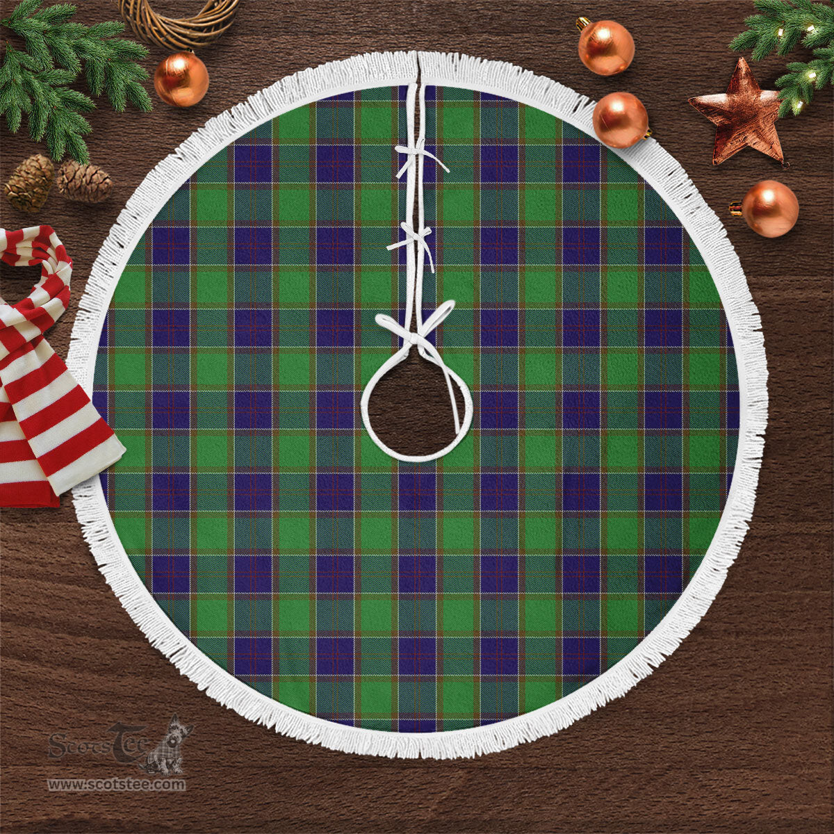 Colville Tartan Christmas Tree Skirt Scottish Plaid Tartan Plaid - ScotsTee - scotstee.com