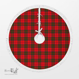 Grant Modern Tartan Christmas Tree Skirt Scottish Plaid Tartan Plaid - ScotsTee - scotstee.com