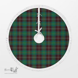 Chisholm Hunting Ancient Tartan Christmas Tree Skirt Scottish Plaid Tartan Plaid - ScotsTee - scotstee.com