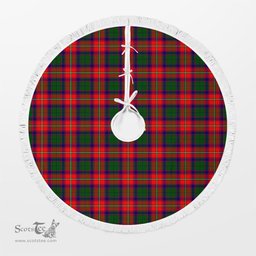 Charteris (Earl of Wemyss) Tartan Christmas Tree Skirt Scottish Plaid Tartan Plaid - ScotsTee - scotstee.com