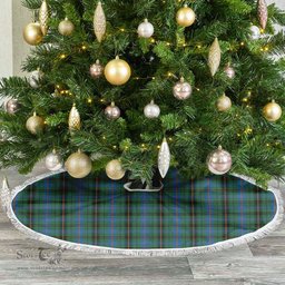 Davidson Ancient Tartan Christmas Tree Skirt Scottish Plaid Tartan Plaid - ScotsTee - scotstee.com