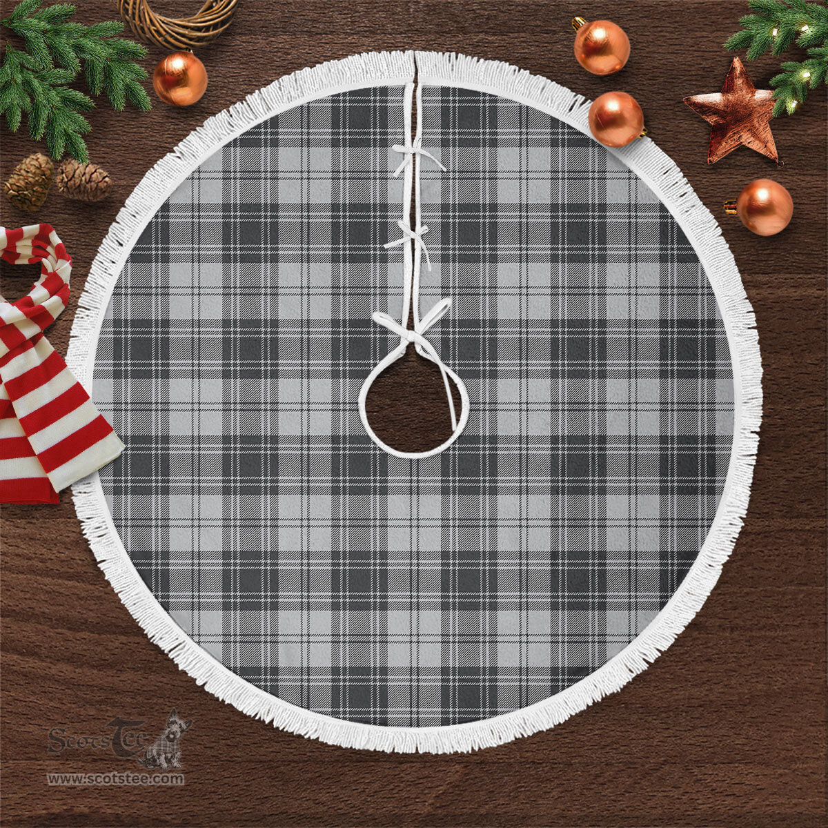 Glen Tartan Christmas Tree Skirt Scottish Plaid Tartan Plaid - ScotsTee - scotstee.com