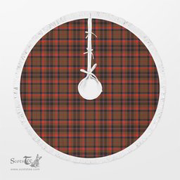 Cumming Hunting Weathered Tartan Christmas Tree Skirt Scottish Plaid Tartan Plaid - ScotsTee - scotstee.com