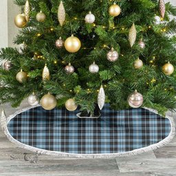 Clark Ancient Tartan Christmas Tree Skirt Scottish Plaid Tartan Plaid - ScotsTee - scotstee.com