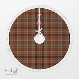 Innes Ancient Tartan Christmas Tree Skirt Scottish Plaid Tartan Plaid - ScotsTee - scotstee.com