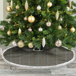 Haig Check Tartan Christmas Tree Skirt Scottish Plaid Tartan Plaid - ScotsTee - scotstee.com