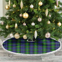 Gordon Modern Tartan Christmas Tree Skirt Scottish Plaid Tartan Plaid - ScotsTee - scotstee.com