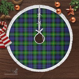 Gordon Modern Tartan Christmas Tree Skirt Scottish Plaid Tartan Plaid - ScotsTee - scotstee.com