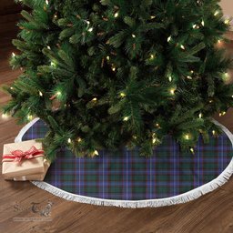 Hunter Modern Tartan Christmas Tree Skirt Scottish Plaid Tartan Plaid - ScotsTee - scotstee.com