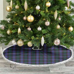 Hunter Modern Tartan Christmas Tree Skirt Scottish Plaid Tartan Plaid - ScotsTee - scotstee.com