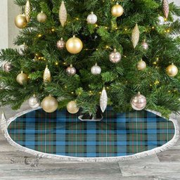 Fergusson Ancient Tartan Christmas Tree Skirt Scottish Plaid Tartan Plaid - ScotsTee - scotstee.com
