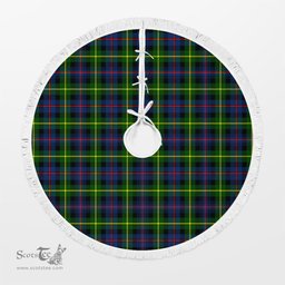 Farquharson Modern Tartan Christmas Tree Skirt Scottish Plaid Tartan Plaid - ScotsTee - scotstee.com
