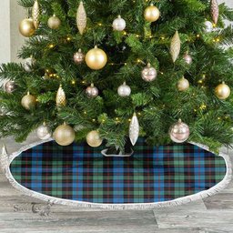 Guthrie Ancient Tartan Christmas Tree Skirt Scottish Plaid Tartan Plaid - ScotsTee - scotstee.com
