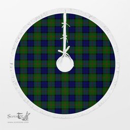 Dundas Modern Tartan Christmas Tree Skirt Scottish Plaid Tartan Plaid - ScotsTee - scotstee.com