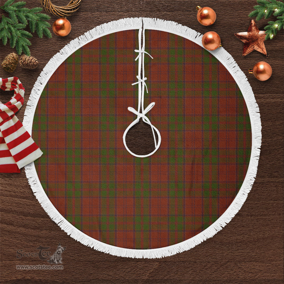Drummond Tartan Christmas Tree Skirt Scottish Plaid Tartan Plaid - ScotsTee - scotstee.com