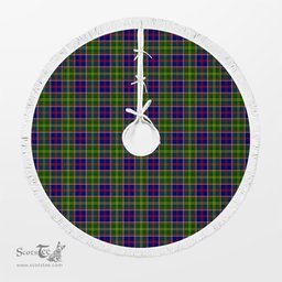 Dalrymple Tartan Christmas Tree Skirt Scottish Plaid Tartan Plaid - ScotsTee - scotstee.com