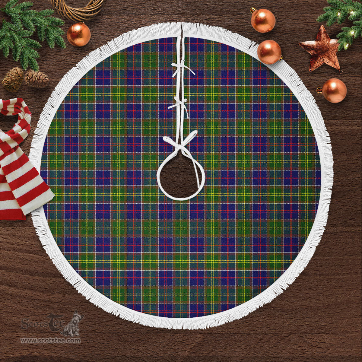 Dalrymple Tartan Christmas Tree Skirt Scottish Plaid Tartan Plaid - ScotsTee - scotstee.com