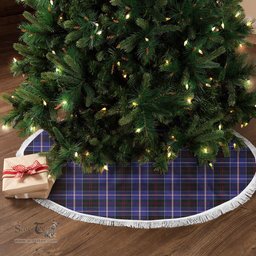 Dunlop Modern Tartan Christmas Tree Skirt Scottish Plaid Tartan Plaid - ScotsTee - scotstee.com