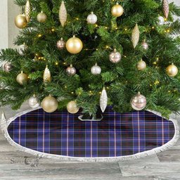 Dunlop Modern Tartan Christmas Tree Skirt Scottish Plaid Tartan Plaid - ScotsTee - scotstee.com