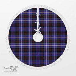 Dunlop Modern Tartan Christmas Tree Skirt Scottish Plaid Tartan Plaid - ScotsTee - scotstee.com