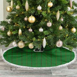 Don Tartan Christmas Tree Skirt Scottish Plaid Tartan Plaid - ScotsTee - scotstee.com