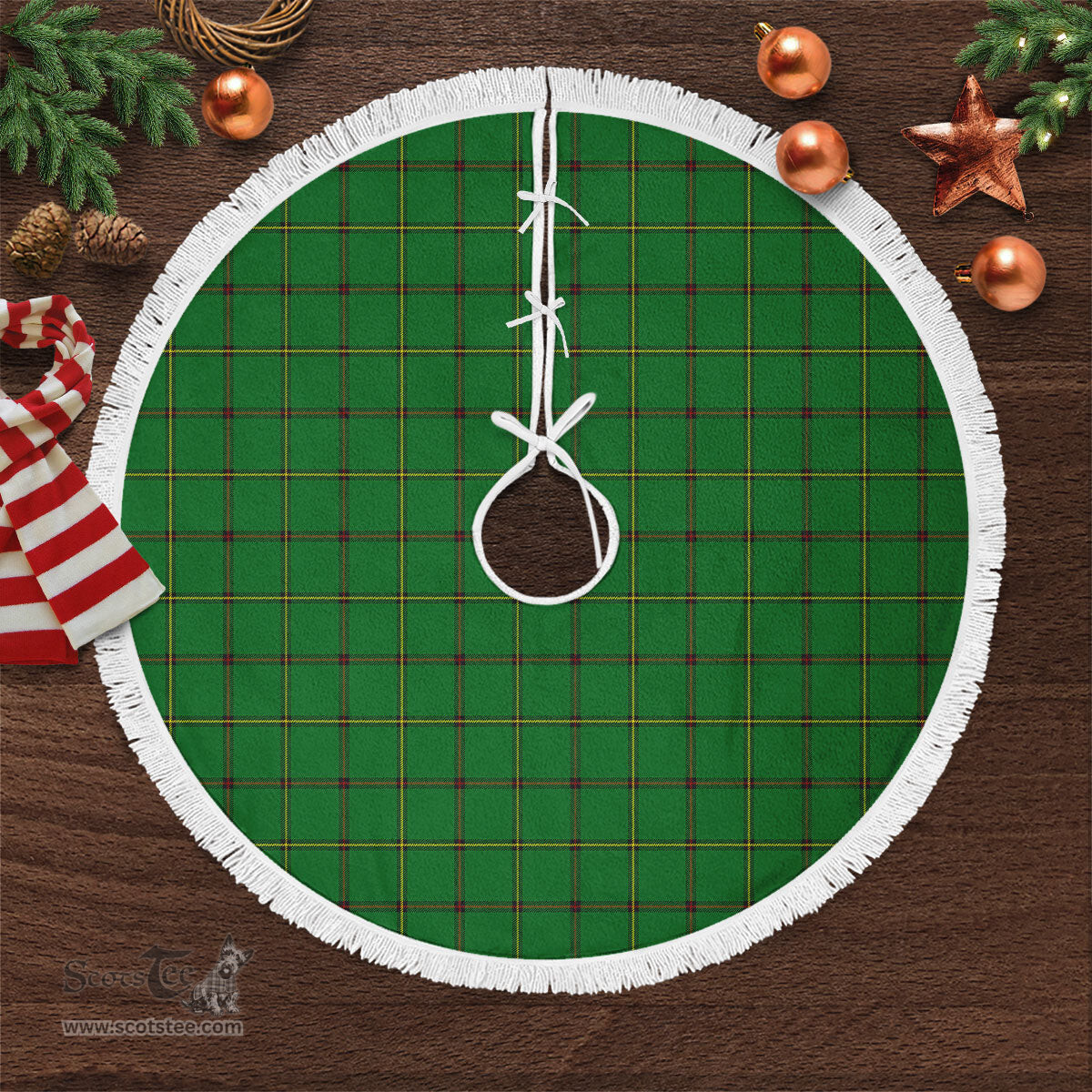 Don Tartan Christmas Tree Skirt Scottish Plaid Tartan Plaid - ScotsTee - scotstee.com