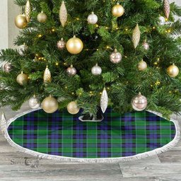Graham of Menteith Modern Tartan Christmas Tree Skirt Scottish Plaid Tartan Plaid - ScotsTee - scotstee.com