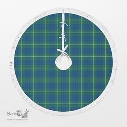 Hamilton Hunting Ancient Tartan Christmas Tree Skirt Scottish Plaid Tartan Plaid - ScotsTee - scotstee.com