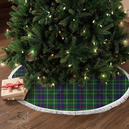 Duncan Modern Tartan Christmas Tree Skirt Scottish Plaid Tartan Plaid - ScotsTee - scotstee.com