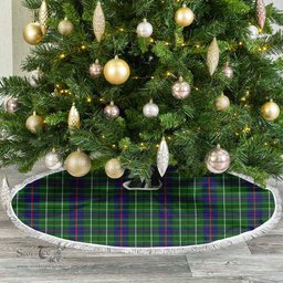 Duncan Modern Tartan Christmas Tree Skirt Scottish Plaid Tartan Plaid - ScotsTee - scotstee.com