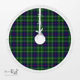 Duncan Modern Tartan Christmas Tree Skirt Scottish Plaid Tartan Plaid - ScotsTee - scotstee.com