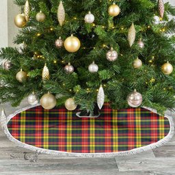 Dewar Tartan Christmas Tree Skirt Scottish Plaid Tartan Plaid - ScotsTee - scotstee.com
