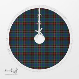 Fraser (of Lovat) Hunting Ancient Tartan Christmas Tree Skirt Scottish Plaid Tartan Plaid - ScotsTee - scotstee.com