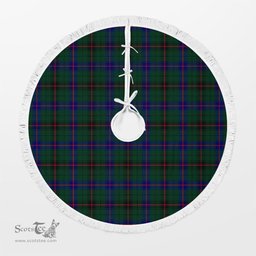 Davidson Modern Tartan Christmas Tree Skirt Scottish Plaid Tartan Plaid - ScotsTee - scotstee.com